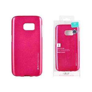 Mercury i-Jelly Metal Samsung G920 Galaxy S6 pink szilikon tok