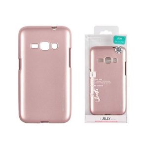 Mercury i-Jelly Metal Samsung J120 Galaxy J1 2016 rose gold szilikon tok