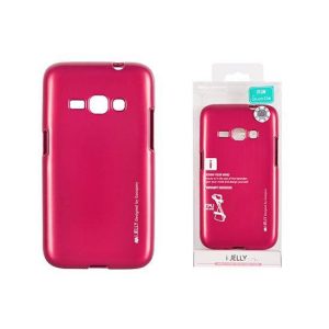 Mercury i-Jelly Metal Samsung J120 Galaxy J1 2016 pink szilikon tok