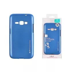   Mercury i-Jelly Metal Samsung A320 Galaxy A3 2017 kék szilikon tok