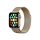 Mercury arany okosóra fém szíj, Apple Watch 4/5/6/7/SE 42MM