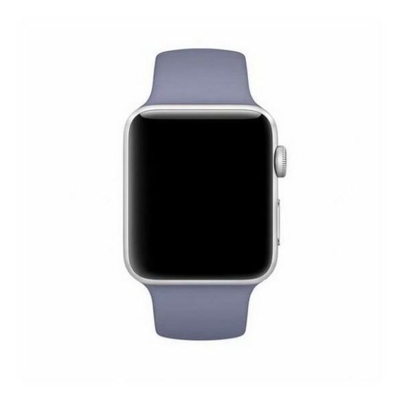 Mercury levendula lila színű okosóra szilikon szíj, Apple Watch 4/5/6/7/SE 44/45mm