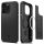 iPhone 15 Pro Max (6.7") hátlap tok, TPU tok, Magsafe tok, fekete, Spigen Mag Armor Magsafe