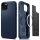 iPhone 15 Pro Max (6.7") hátlap tok, TPU tok, Magsafe tok, kék, Spigen Mag Armor Magsafe