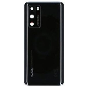 Huawei P40 fekete készülék hátlap kamera plexivel