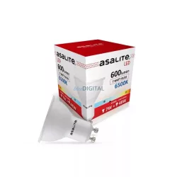 Asalite LED Izzó GU10 spot 7W 6500K (600 lumen)