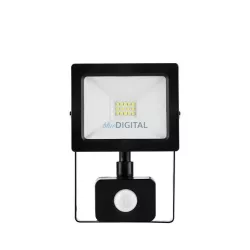   Asalite LED Reflektor Slim 10W 4500K (900 lumen) + Mozgásérzékelő Szenzor
