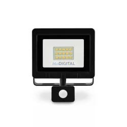   Asalite LED Reflektor Slim 10W 6500K (800 lumen) + Mozgásérzékelő Szenzor