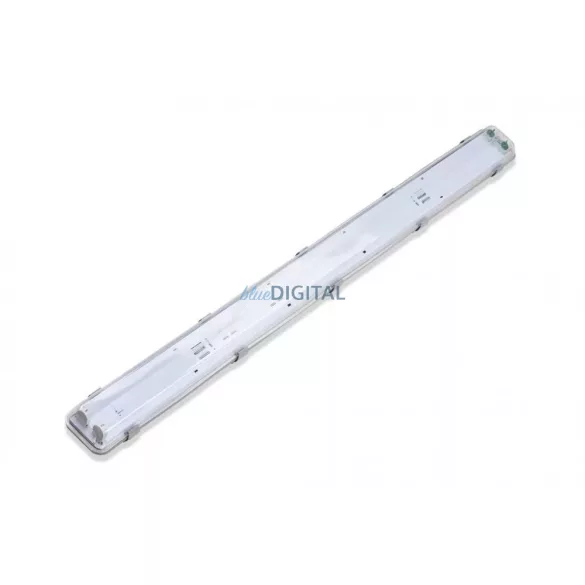 Asalite Prémium IP65 Por-és Páramentes Armatúra 2x120cm T8 LED Csőre Előkészítve (2x18W fénycső nem tartozék)