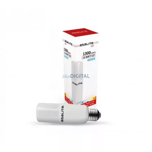 Asalite LED Izzó T45 stick E27 13W 4000K (1300 lumen)