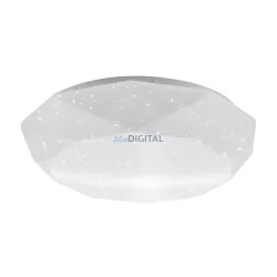   Asalite LED Mennyezeti Lámpa VICTORIA 24W 3000K (2050 lumen) Gyémánt/Csillagos