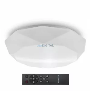 Asalite LED Mennyezeti Lámpa OLIVIA 48W 3000K/4000K/6500K (3400 lumen) Gyémánt+Távirányító CCT