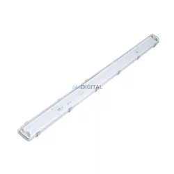   Asalite Prémium IP65 Por-és Páramentes Armatúra 2x150cm T8 LED Csőre Előkészítve (2x22W fénycső nem tartozék)