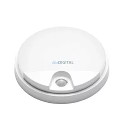   Asalite LED Cseppálló Lámpa IP54 15W 4000K (1400 lumen) Kerek+Szenzor