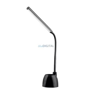 Asalite LED Asztali Lámpa Dimmerelhető 6W (480 lumen) Fekete