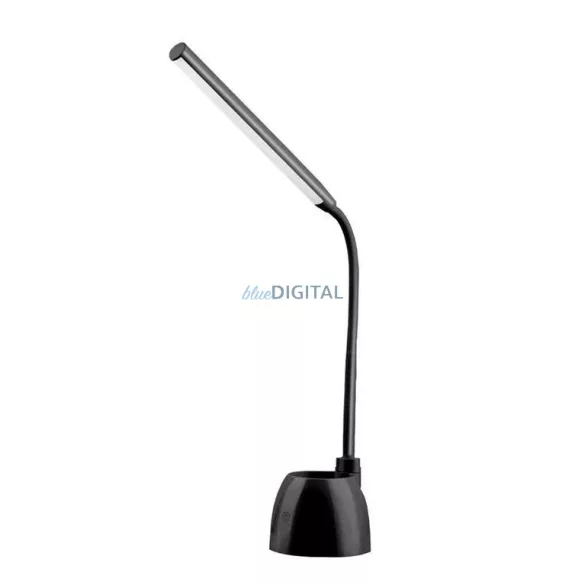 Asalite LED Asztali Lámpa Dimmerelhető 6W (480 lumen) Fekete