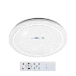 Asalite LED Mennyezeti Lámpa MIA 50W 3000K/4000K/6500K (3500 lumen) Kerek/Csillagos+RF Távirányító 3CCT+RGB