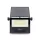 Asalite LED Napelemes Lámpa Slim 10W 4000K (1300 lumen)+Mozgásérzékelő Szenzor