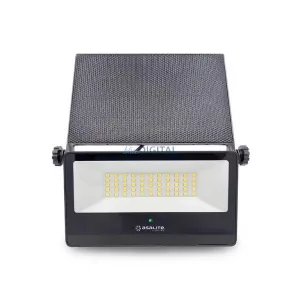 Asalite LED Napelemes Lámpa Slim 20W 4000K (1800 lumen)+Mozgásérzékelő Szenzor
