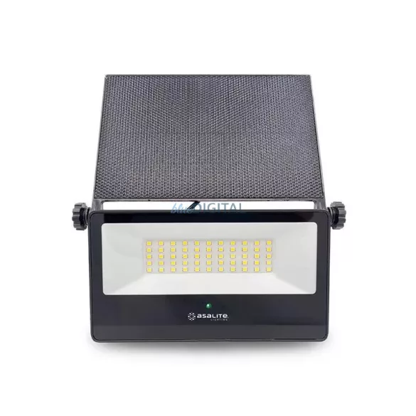 Asalite LED Napelemes Lámpa Slim 20W 4000K (1800 lumen)+Mozgásérzékelő Szenzor
