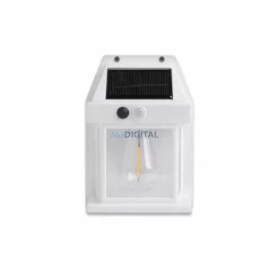 Asalite Napelemes Kültéri Lámpa IP44 3W 3000K (100 lumen) Fehér + PIR Szenzor