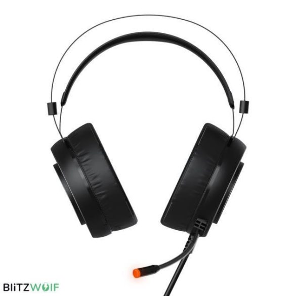 Blitzwolf AIRAUX AA-GB1 fekete gamer fejhallgató