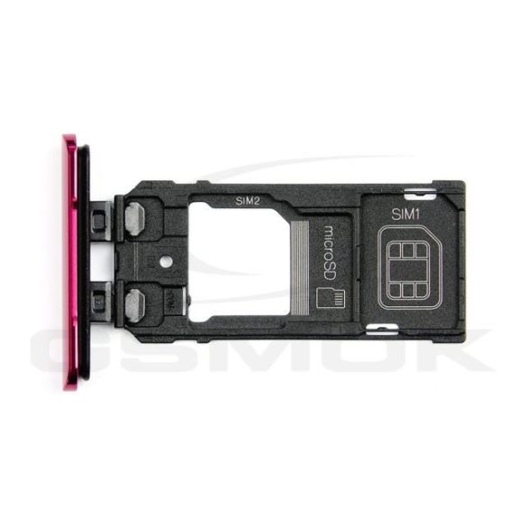 SIM-kártya tartó Sony Xperia 5 piros U50065961 1319-9444 [Eredeti]
