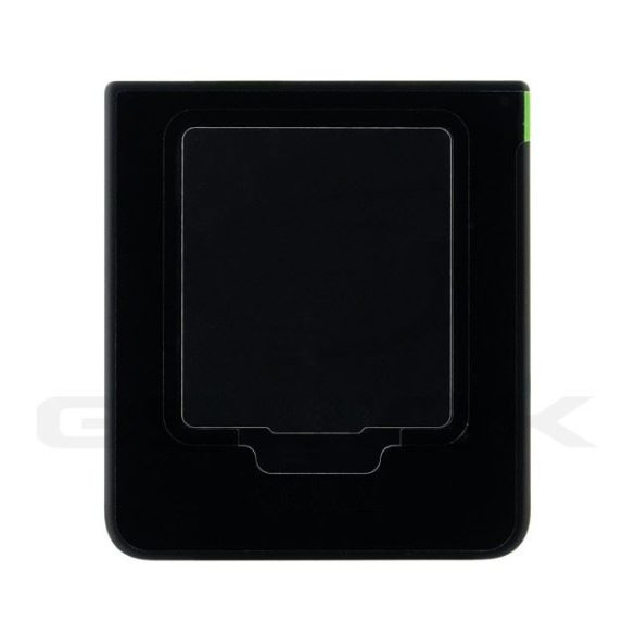 Alsó akkumulátorfedél ház Samsung F711 Galaxy Z Flip 3 fekete Gh82-26293A eredeti szervizcsomag