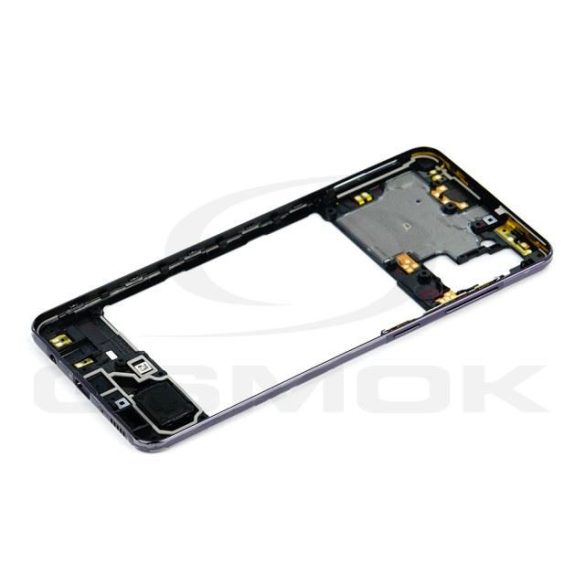 Középső borító Samsung A315 Galaxy A31 Crush fekete Gh98-45428A Gh98-46150A Eredeti szervizcsomag