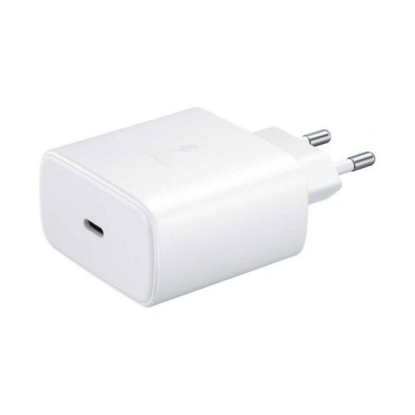 Samsung gyári töltő 1xUSB-C csatlakozóval 45W [Gp-Ptu020Sofwqq] fehér