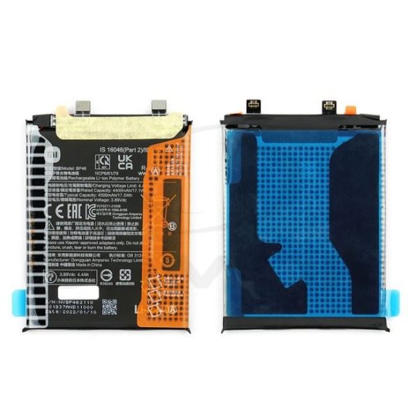 Akkumulátor Xiaomi 12 Pro Bp46 4500Mah 460200009C1G Eredeti bulk