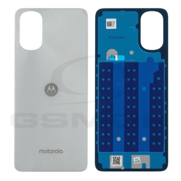 Akkumulátorfedél ház Motorola Moto G22 fehér 5S58C20660 Eredeti szervizcsomag