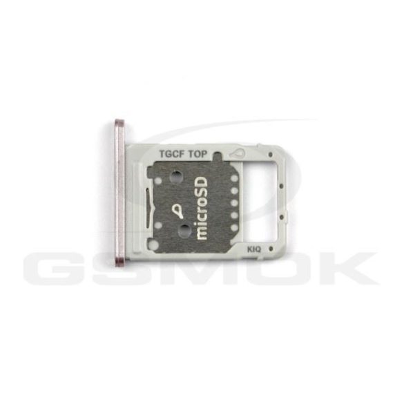 Sim kártya és memóriakártya tartó Samsung T736 Galaxy Tab S7 5G rózsaszín Gh98-46623D [Eredeti]