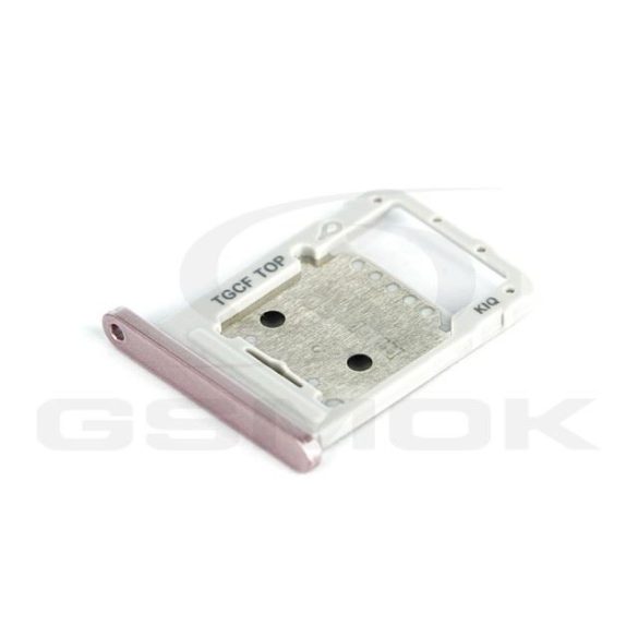 Sim kártya és memóriakártya tartó Samsung T736 Galaxy Tab S7 5G rózsaszín Gh98-46623D [Eredeti]