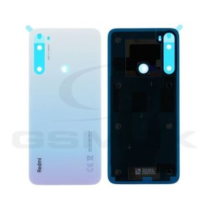 Akkumulátorfedél házxiaomi Redmi Note 8 2021 Fehér 55050001306D Eredeti szervizcsomag