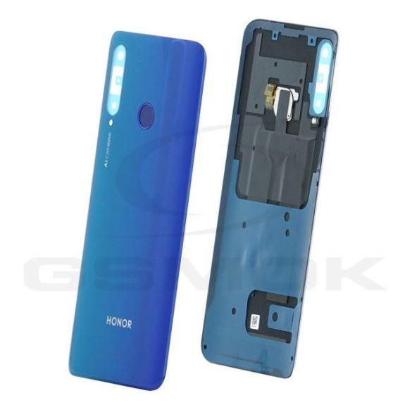 Akkumulátorfedél ház Huawei Honor 20E kék 02353Qer eredeti szervizcsomag
