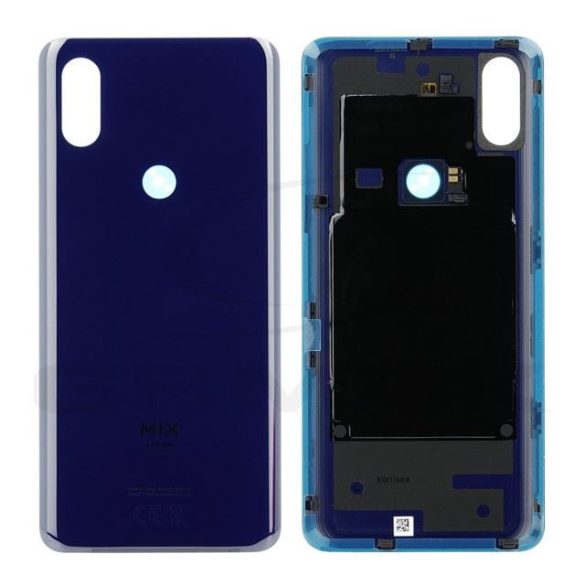 Akkumulátorfedél ház Xiaomi Mi Mix 3 kék 561020038033 561020047033 Eredeti szervizcsomag
