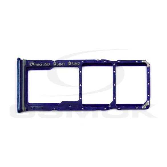 Dual Sim kártya tartó Samsung A920 Galaxy A9 2018 kék Gh98-43612B [Eredeti]
