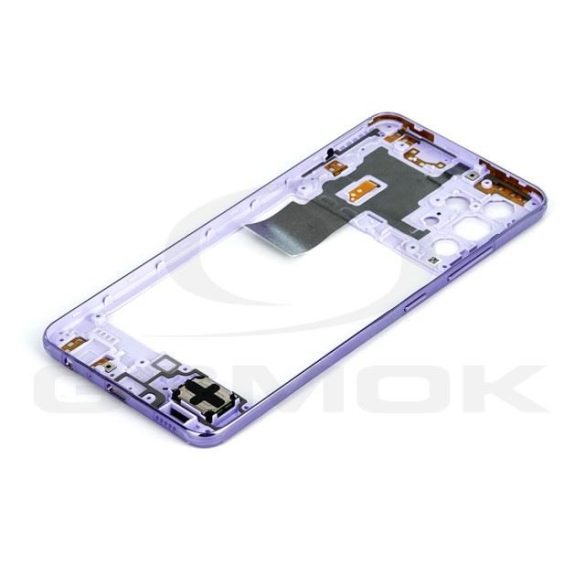 Középső fedél Samsung A325 Galaxy A32 4G Violet Gh97-26181D Eredeti szervizcsomag