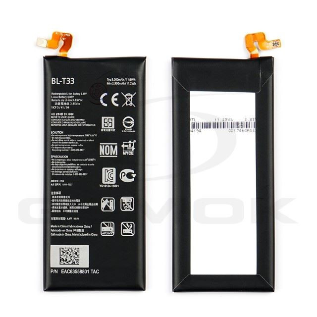 Akkumul tor Lg Q6 M700 Bl T33 3000Mah Bluedigital Web ruh