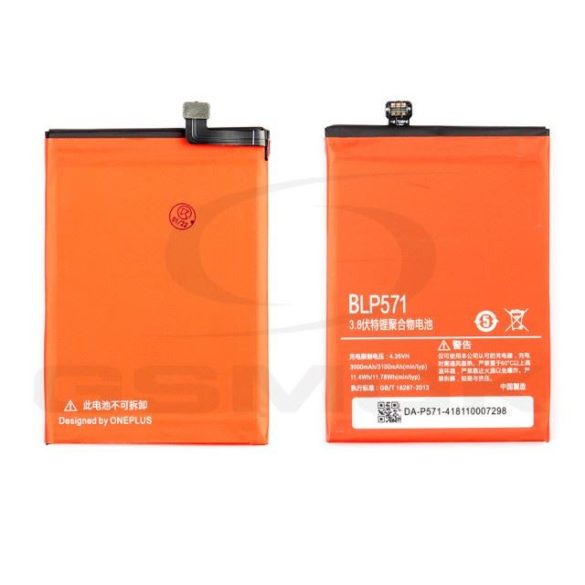 Akkumulátor Oneplus One Blp571 3100Mah
