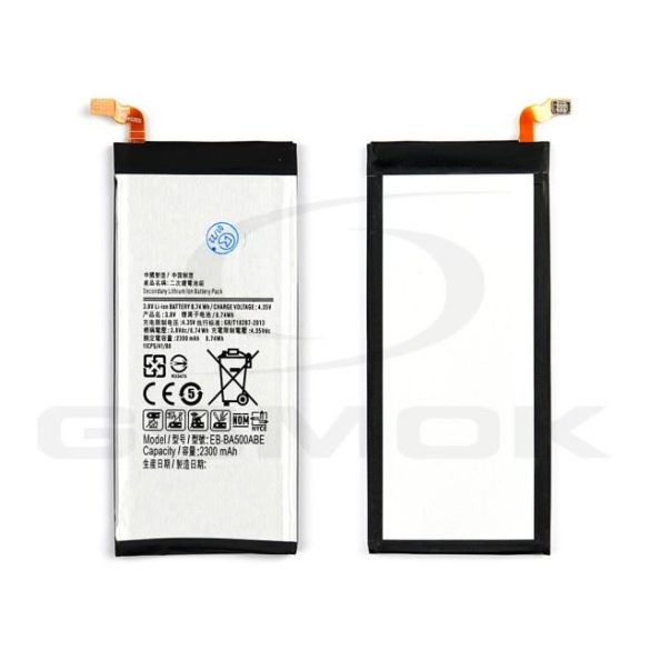 Akkumulátor Samsung A500 Galaxy A5 Eb-Ba500Abe 2300Mah 2300Mah