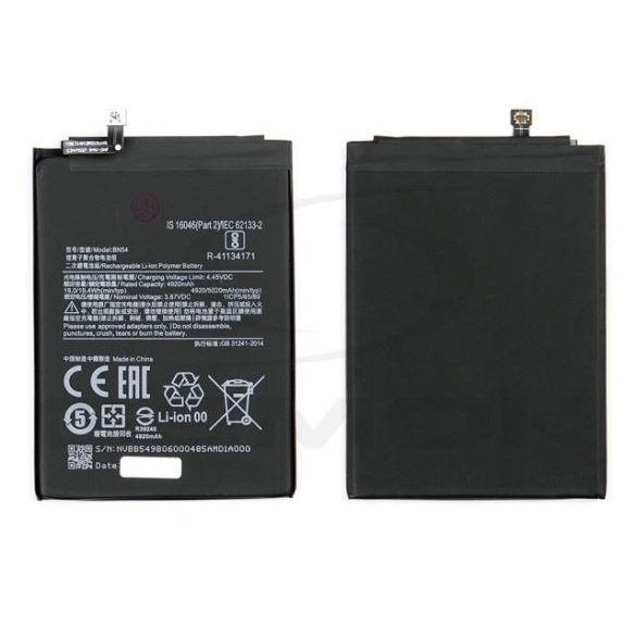 Akkumulátor Xiaomi Redmi 9/Redmi Note 9 [Bn54] 5020mAh