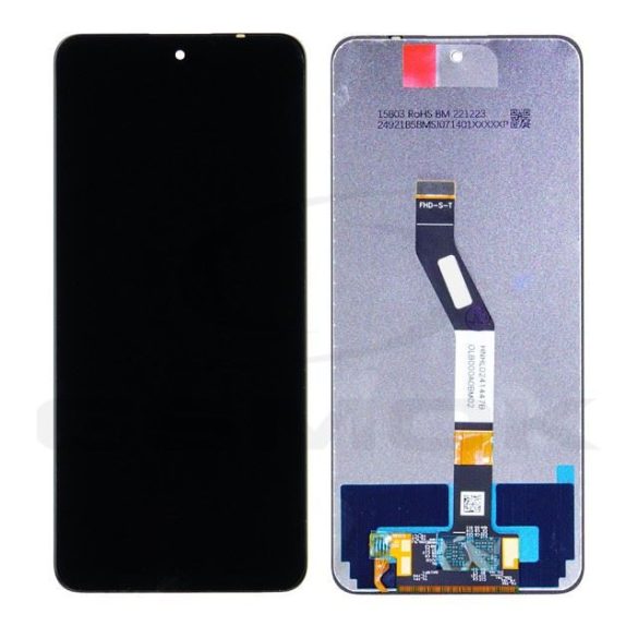 LCD kijelző érintőpanellel (előlapi keret nélkül) Xiaomi Redmi Note 11S 5G fekete