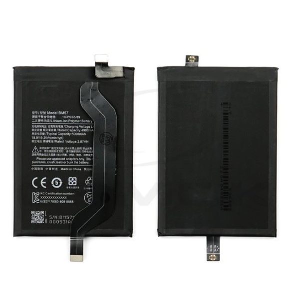 Akkumulátor Xiaomi Redmi Note 10 Pro 5G Poco X3 Gt Bm57 4900Mah Bm57 4900Mah