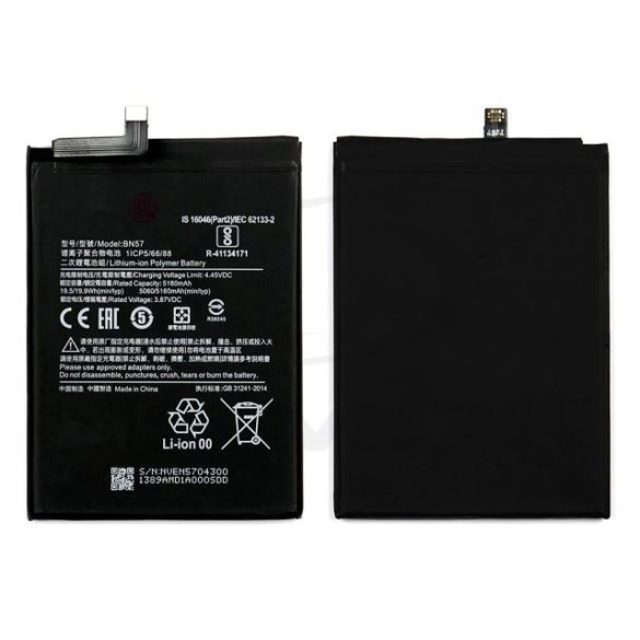 Akkumulátor Xiaomi Poco X3/Poco X3 Pro [Bn57] 5160mAh