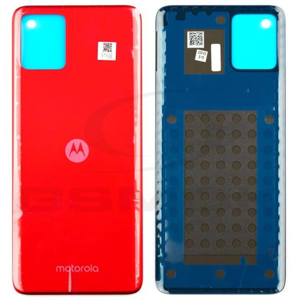 Akkufedél Motorola G32 piros [5S58C21660] (gyári)