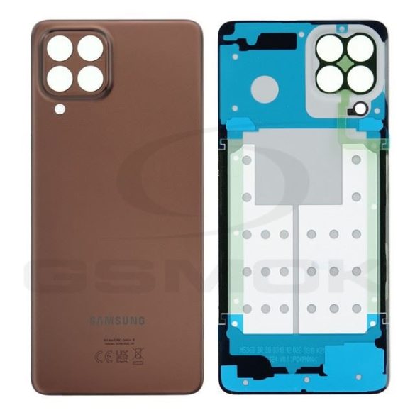Akkumulátorfedél ház Samsung M536 Galaxy M53 5G Gh82-28900B barna eredeti szervizcsomag