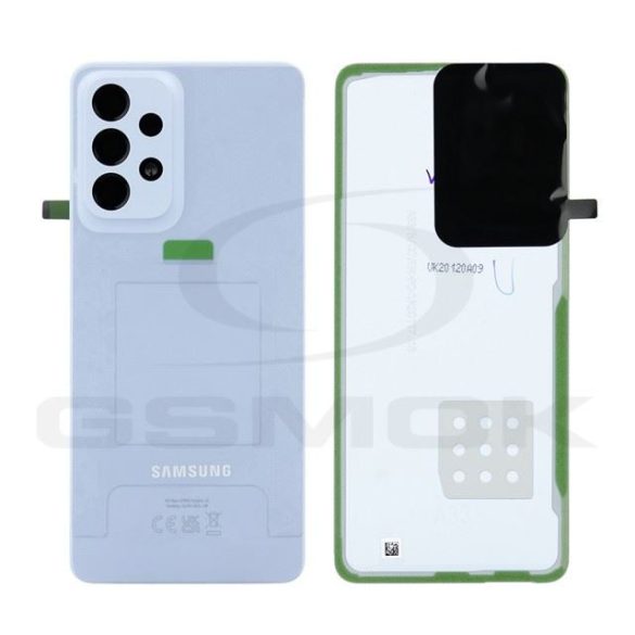 Akkumulátorfedél Samsung A336 Galaxy A33 5G világoskék Gh82-28042C Eredeti szervizcsomag