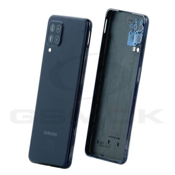 Akkumulátorfedél ház Samsung M225 Galaxy M22 Gh82-26674A fekete eredeti szervizcsomag